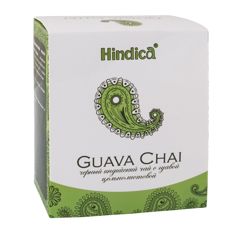 Чай Hindica Guava Chai Черный цельнолистовой с гуавой, 70 г