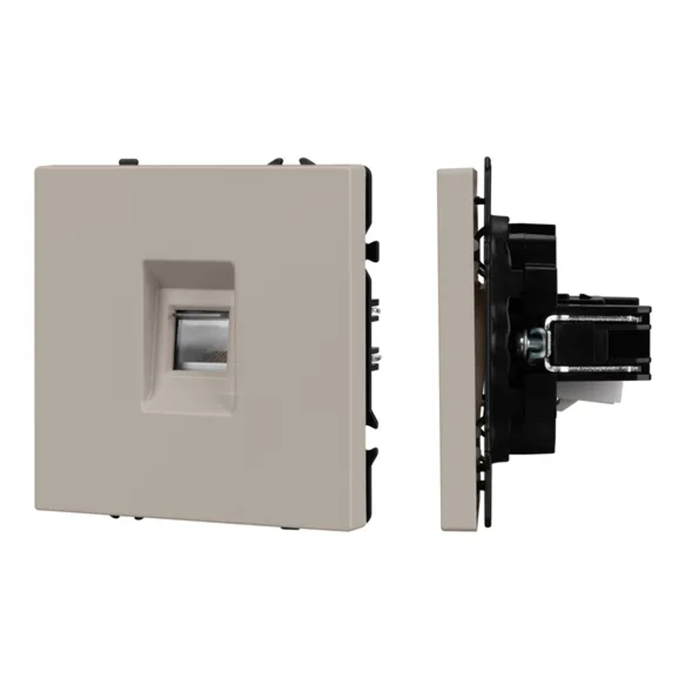 Механизм компьютерной розетки SCT-NOBE-MPC1-SFPL-CA (RJ-45, CAT6) (Arlight, -) 059438