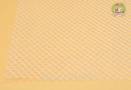 Дренажный коврик 25х25 см, ячейка 3х3 мм, толщина 1,4 мм
