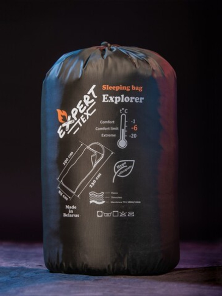 СПАЛЬНЫЙ МЕШОК ОДЕЯЛО EXPLORER EXPERT-TEX -6