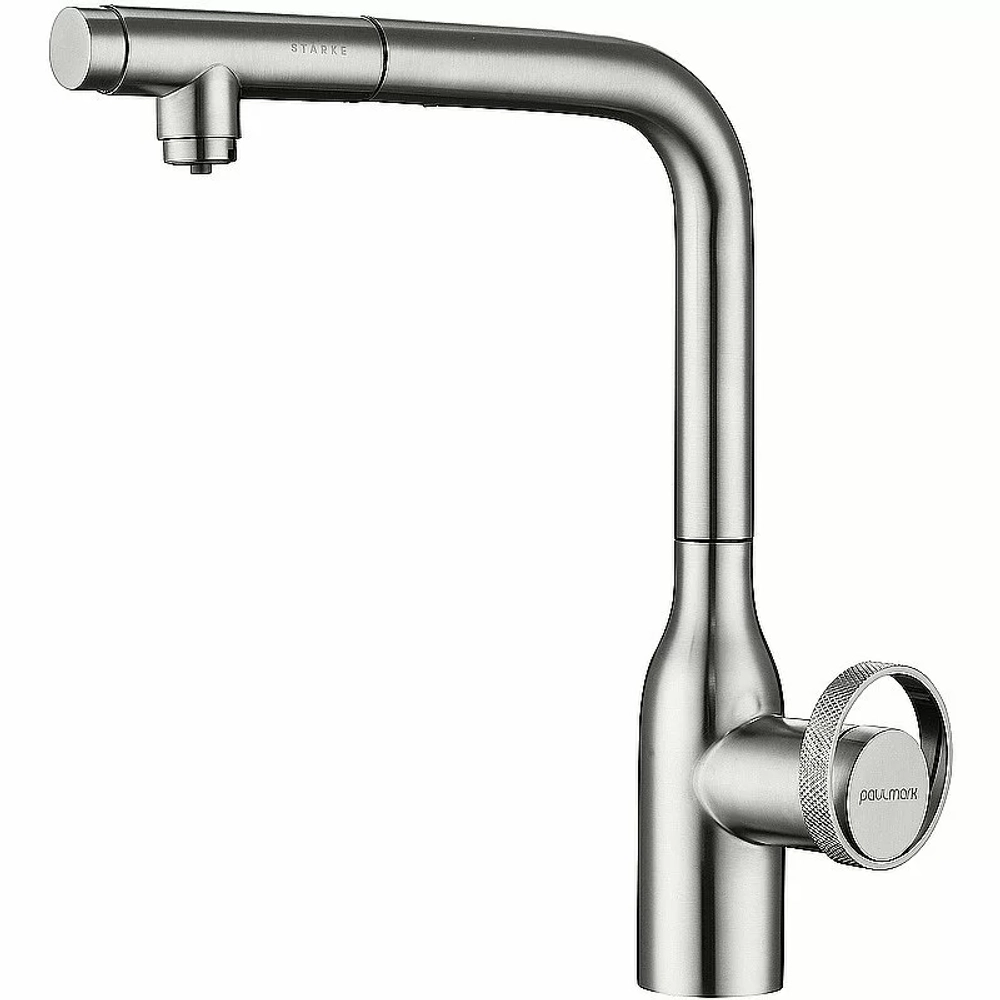 Смеситель для кухни Paulmark Urban Ur213104-BS брашированная сталь
