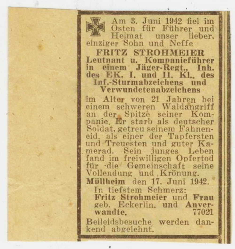Конверт коллекционный + письмо. Германия, 1942 г.