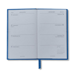 Smythson Ежедневник 2026 Panama Weekly Diary with Pocket, Navy