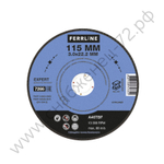 Круг отрезной по металлу FerrLine Expert 115 х 3 х 22,2 мм A46TBF