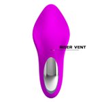 Перезаряжаемый вакуумный стимулятор клитора Magic Fish (Цвет: фиолетовый)