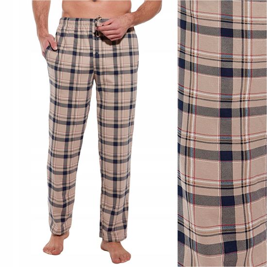 Брюки домашние мужские в клетку Cornette  691/49
