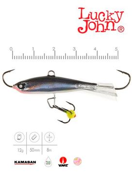 Балансир Lucky John NORDIC 4 с тр. 40мм/13H блистер