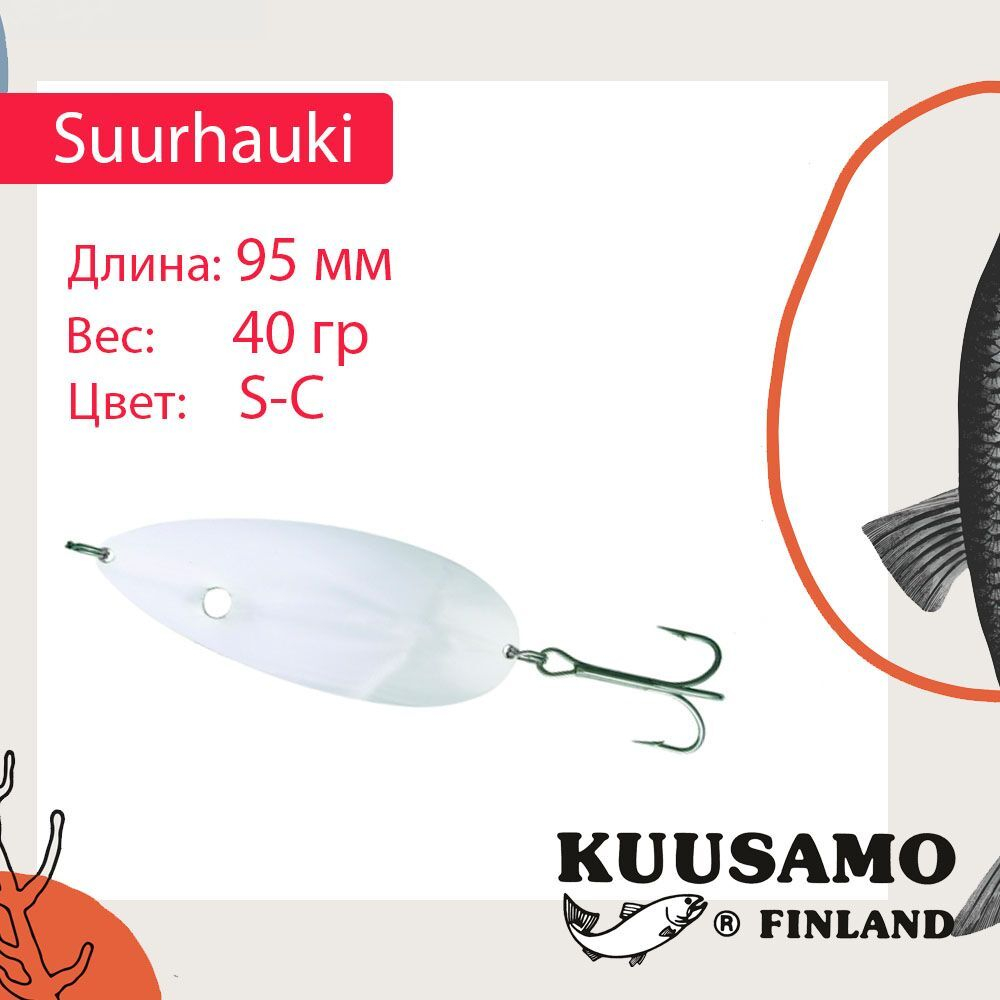 Блесна для рыбалки Kuusamo Suurhauki