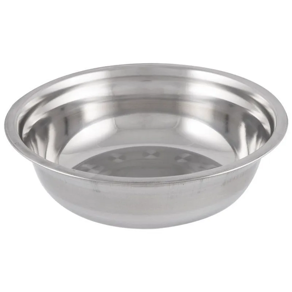 Миска Bowl-23, объем 1,7 л, с расширенными краями, из нерж стали, зеркальная полировка, ди