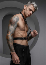 Портупея мужская Mars кожа черный L/XL