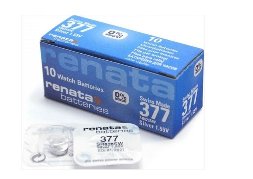 Элемент питания Renata 377 (SR626SW) BL1  оптом