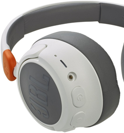 Детские беспроводные наушники JBL Junior 470NC, белый