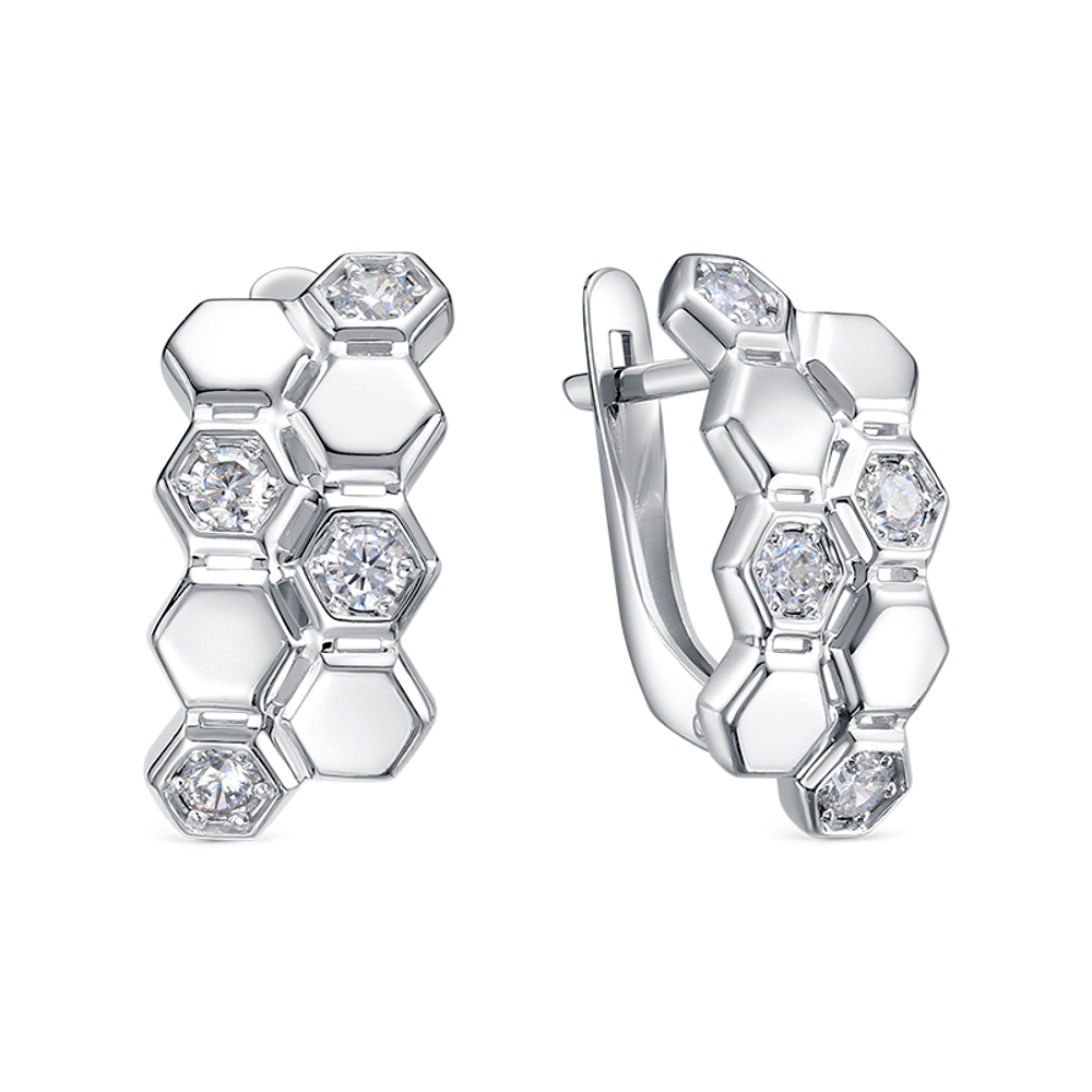 Серьги из серебра 925 пробы