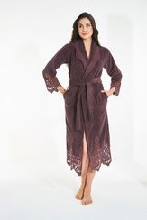 Халат женский 4355 фиолетовый NUSA