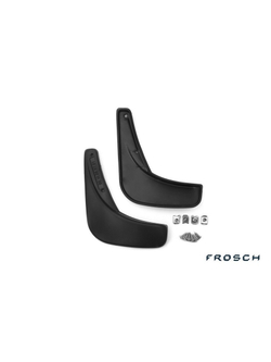 Брызговики задние CHEVROLET Spark, 2010- 2 шт. (optimum) в коробке  FROSCH.08.14.E11