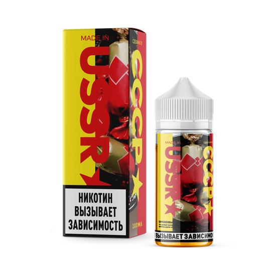 Жидкость Made in USSR (100 мл, 3 мг) Ореховый Батончик