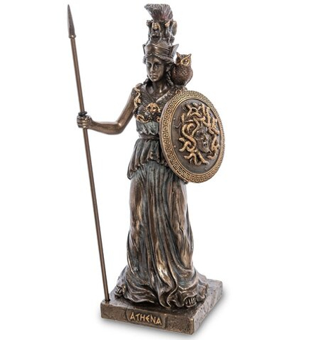 Veronese WS-1008 Статуэтка «Афина - Богиня мудрости и справедливой войны»
