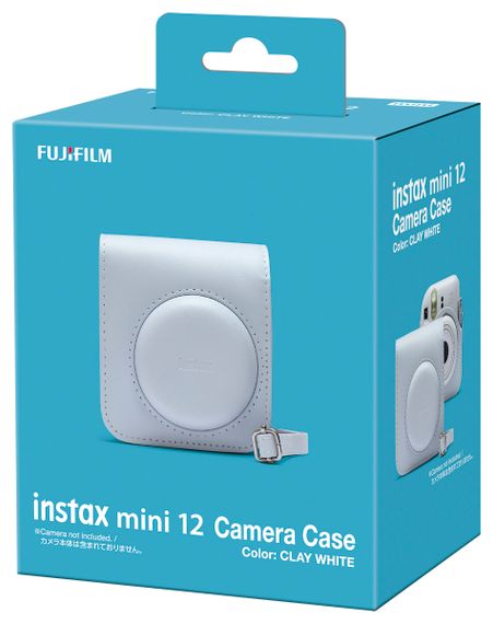 İnstax fotoaparat üzlüyü \ Instant Camera Case MINI 12 CASE - CLAY WHITE