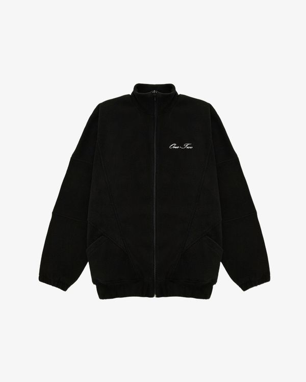 Толстовка Zip-Up черная - фото 2