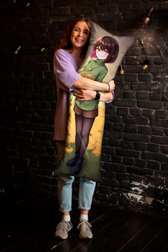 Дакимакура Фриск и Чара