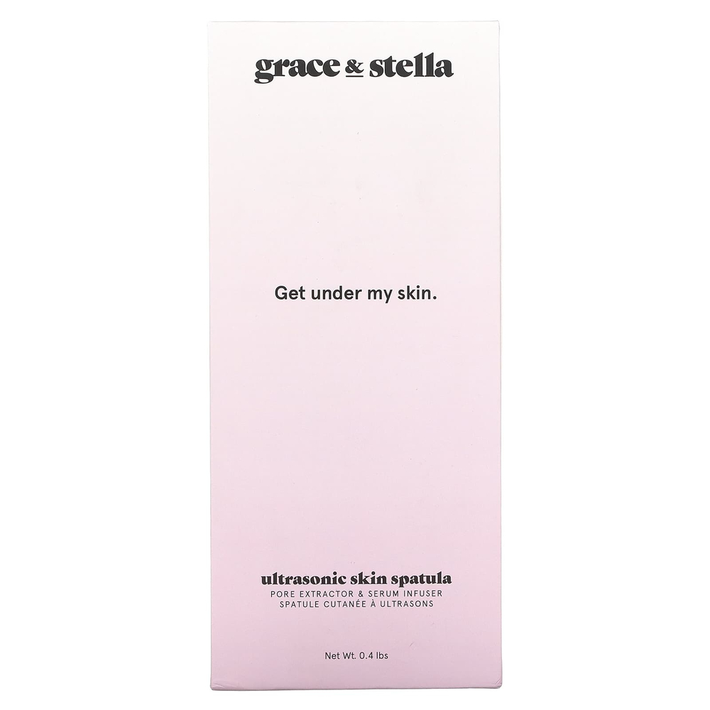Grace & Stella, Ультразвуковой кожный шпатель, 0,4 фунта