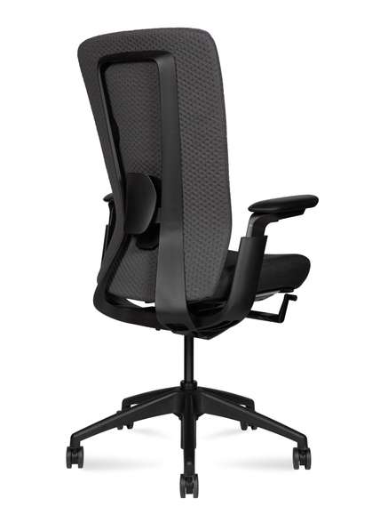 Кресло офисное Норден / Джоуль / Joule  / черная ткань/черная ткань