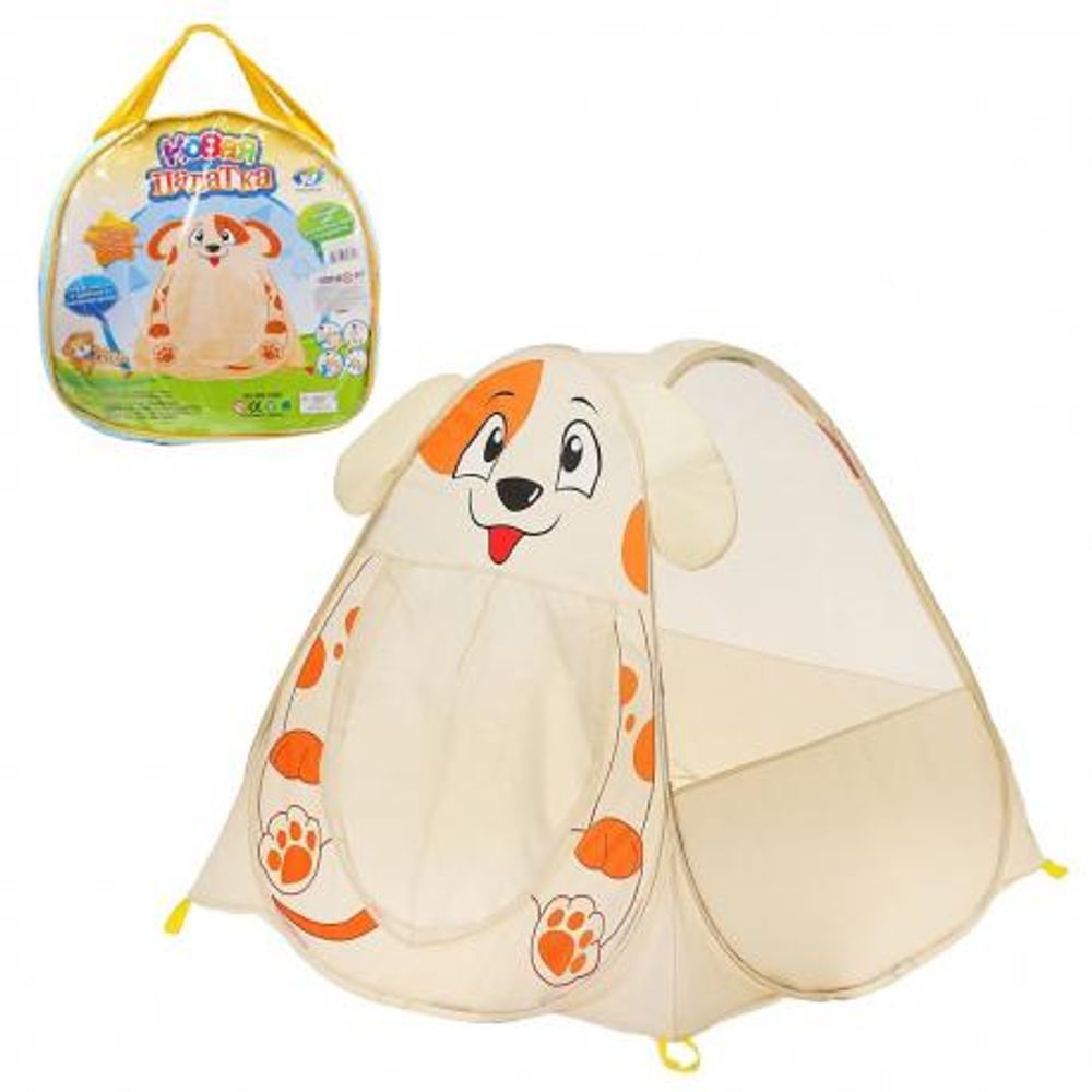 Палатка игровая Щенок 100*100*98см, сумка, 889-165A Палатка игровая Щенок 100*100*98см, сумка, 889-165A