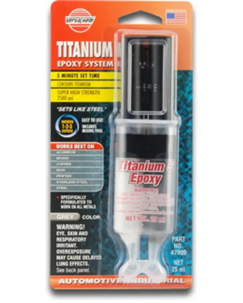 Клей универсальный эпоксид с титаном 2-х компон. titanium-klej K2 VE 47909