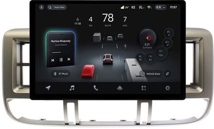 Магнитола для Nissan X-Trail T30 2000-2003 - Teyes CC4-PRO монитор 13" 2K QLED на Android 13, Snapdragon 778G, 8+128, AI, CarPlay, DSP, 4G SIM-слот