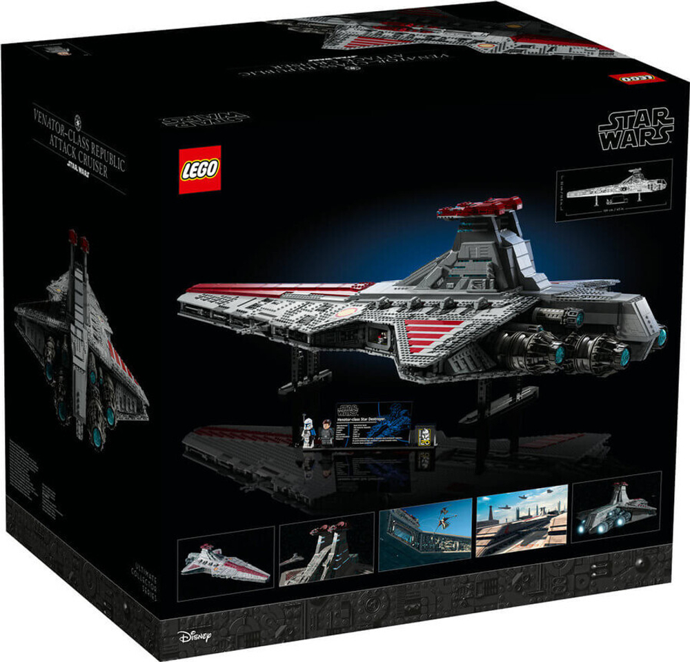 Конструктор LEGO Star Wars 75367 Венатор республиканский штурмовой крейсер