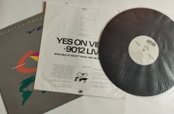 Винтажная виниловая пластинка LP Yes 9012Live The Solos (USA 1985)