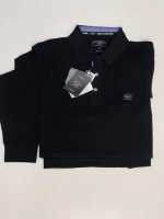 Футболка поло с длинным рукавом