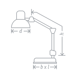 Светильник Navigator 61 407 NDF-D023-6W-4K-BL-LED на основании, черный