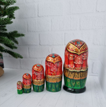 Матрешка Санкт-Петербург 15см 5 мест