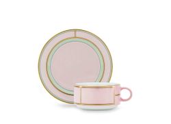 Чайная чашка с блюдцем Richard Ginori Diva Rosa (245 мл)