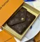 Кошелек Louis Vuitton Victorine канва Monogram Macassar