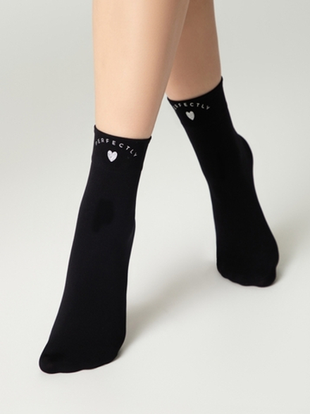 CONTE FANTASY Матовые носки с сияющей термоаппликацией Perfectly