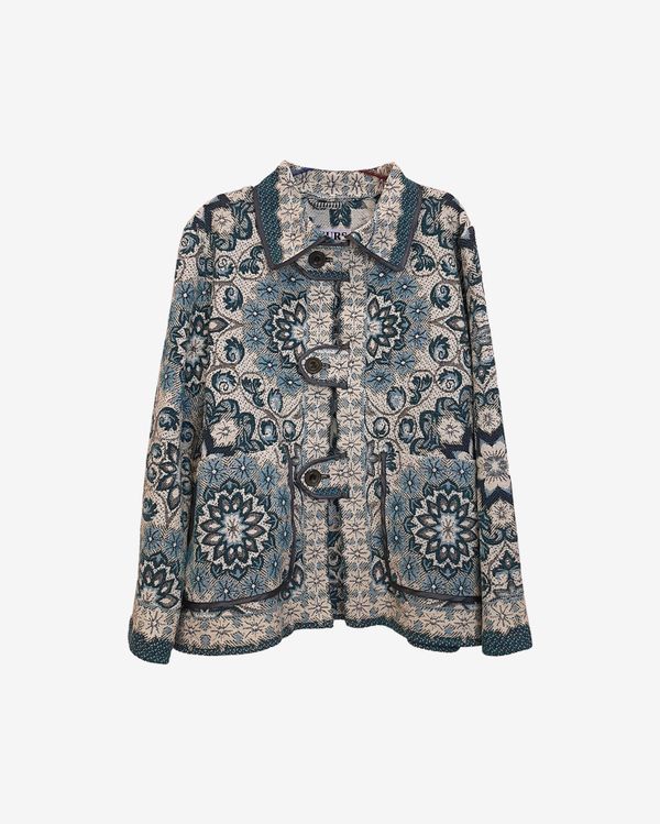 Куртка с Крупными Застежками/Green Tab Jacket зеленая - фото 1