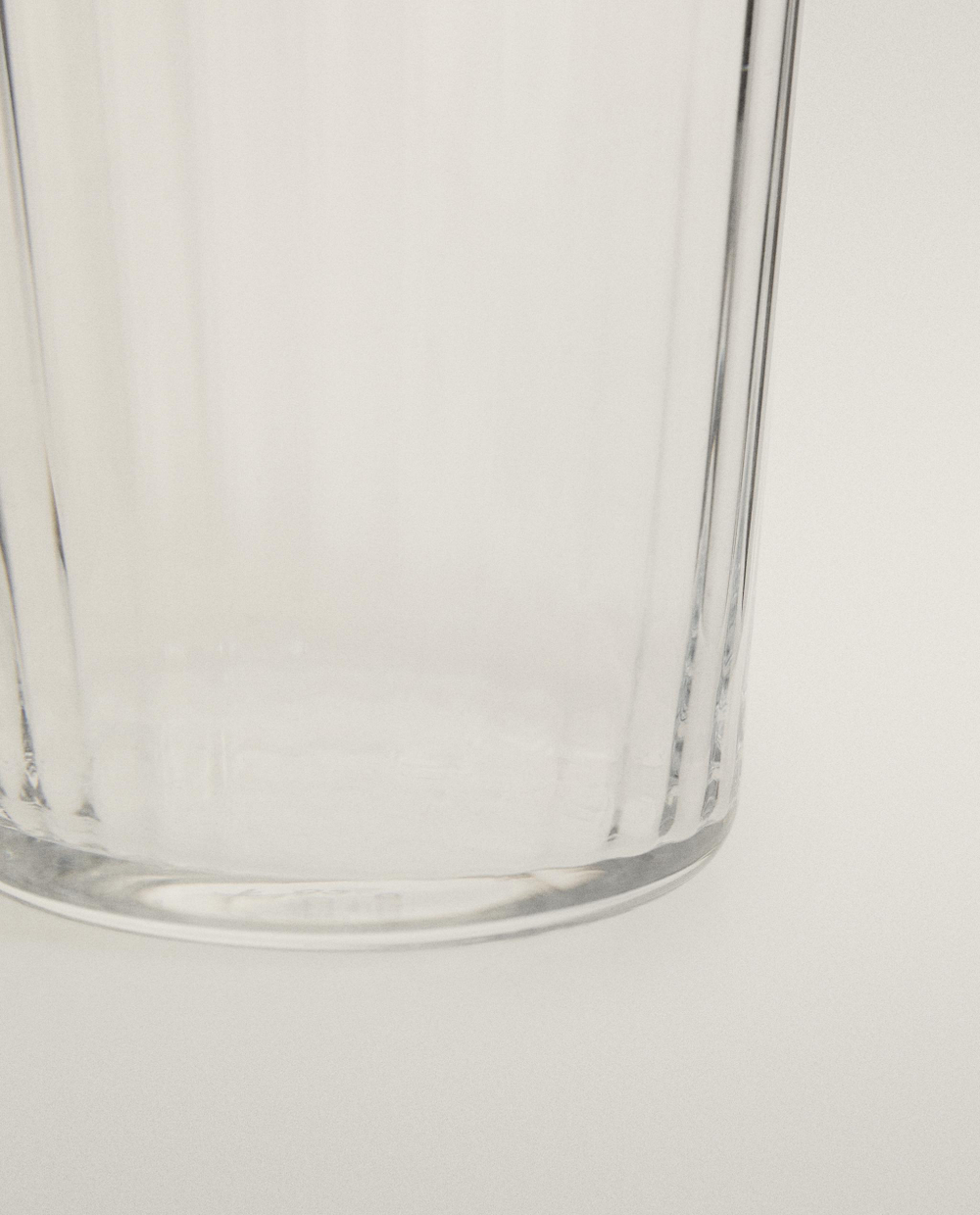 Zara Home стакан из стекла, цвет прозрачный, 9 см · 9226/401