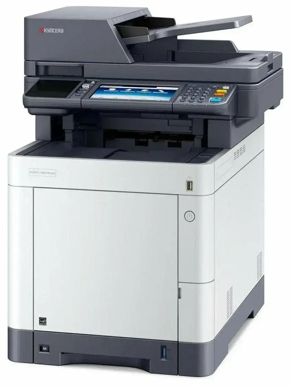 МФУ лазерный Kyocera ECOSYS M6230cidn, цветн., A4, белый/черный