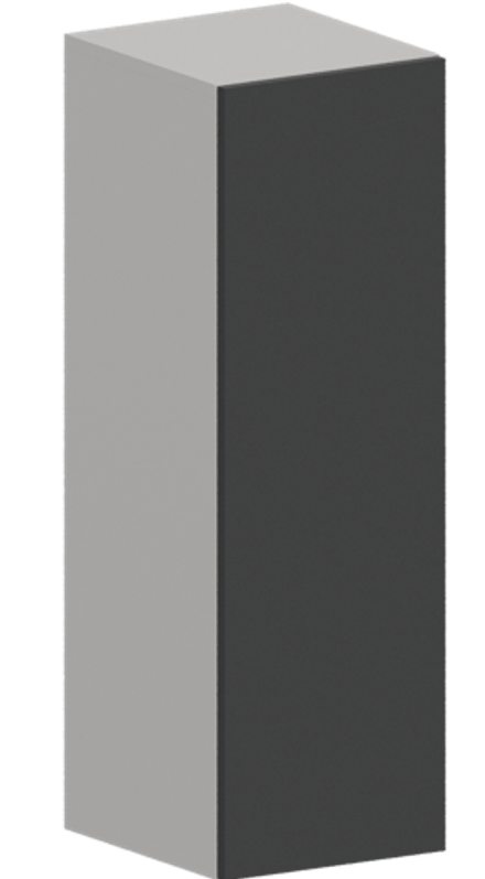 Кухня Модуль ШВ 309 Белый / Графит софт