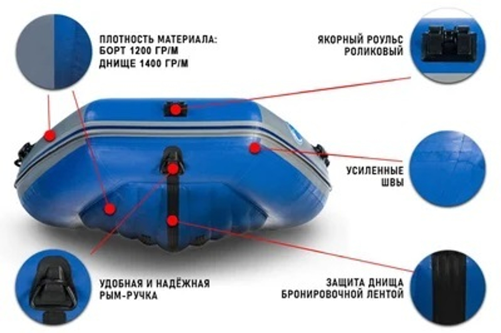 Лодка ПВХ STORMLINE Air CLASSIC 430