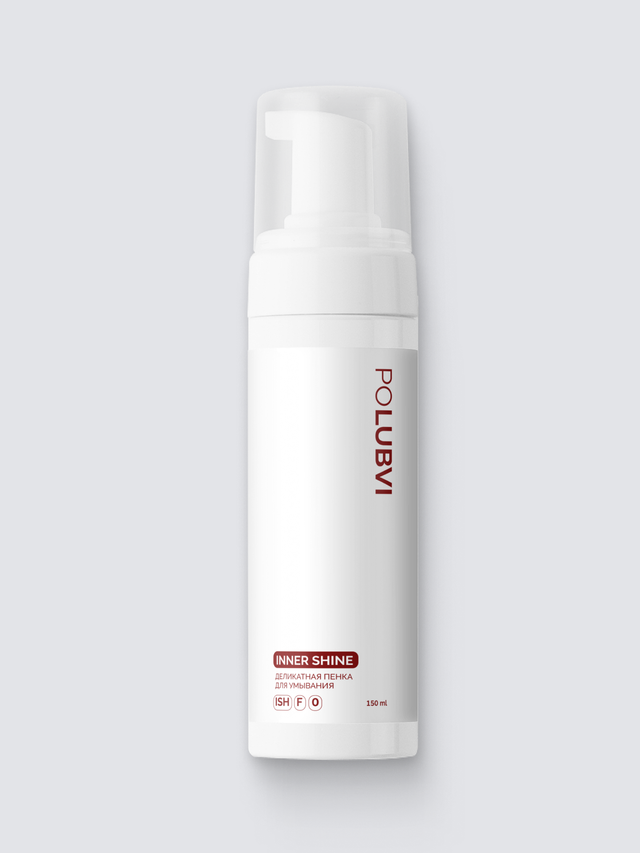 Деликатная пенка для умывания INNER SHINE