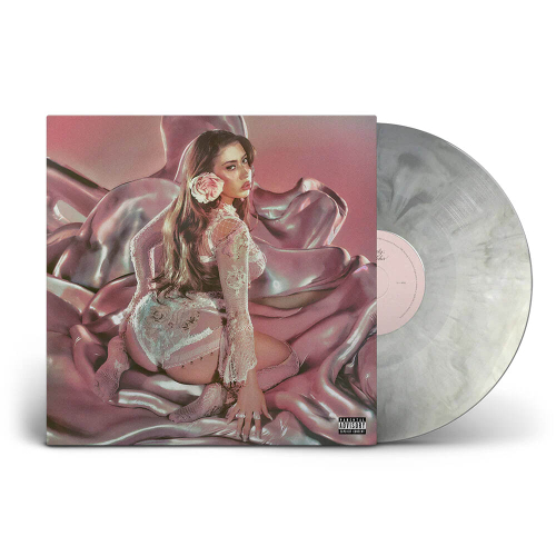Kali Uchis - Sincerely - Gray with Black & White Marble [Silverstone] Vinyl, Lenticular Cover