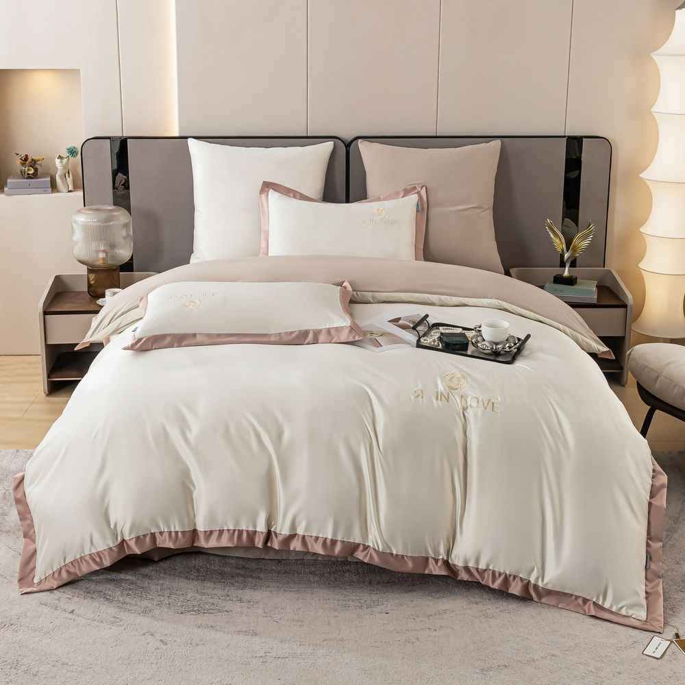 Комплект постельного белья Сатин-Шелк Я IN LOVE LV013