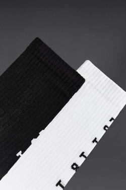 ZARA НАБОР ИЗ 2 ПАР СПОРТИВНЫХ НОСКОВ, РАЗНОЦВЕТНЫЙ