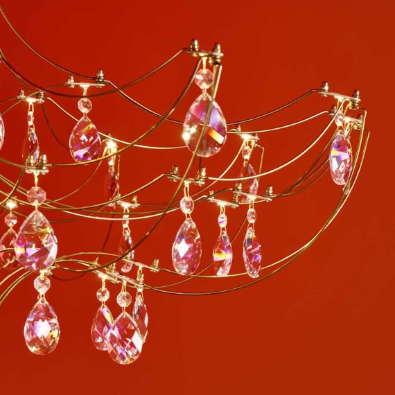 Подвесной светильник Freya LED Amela FR6138PL-L30BS