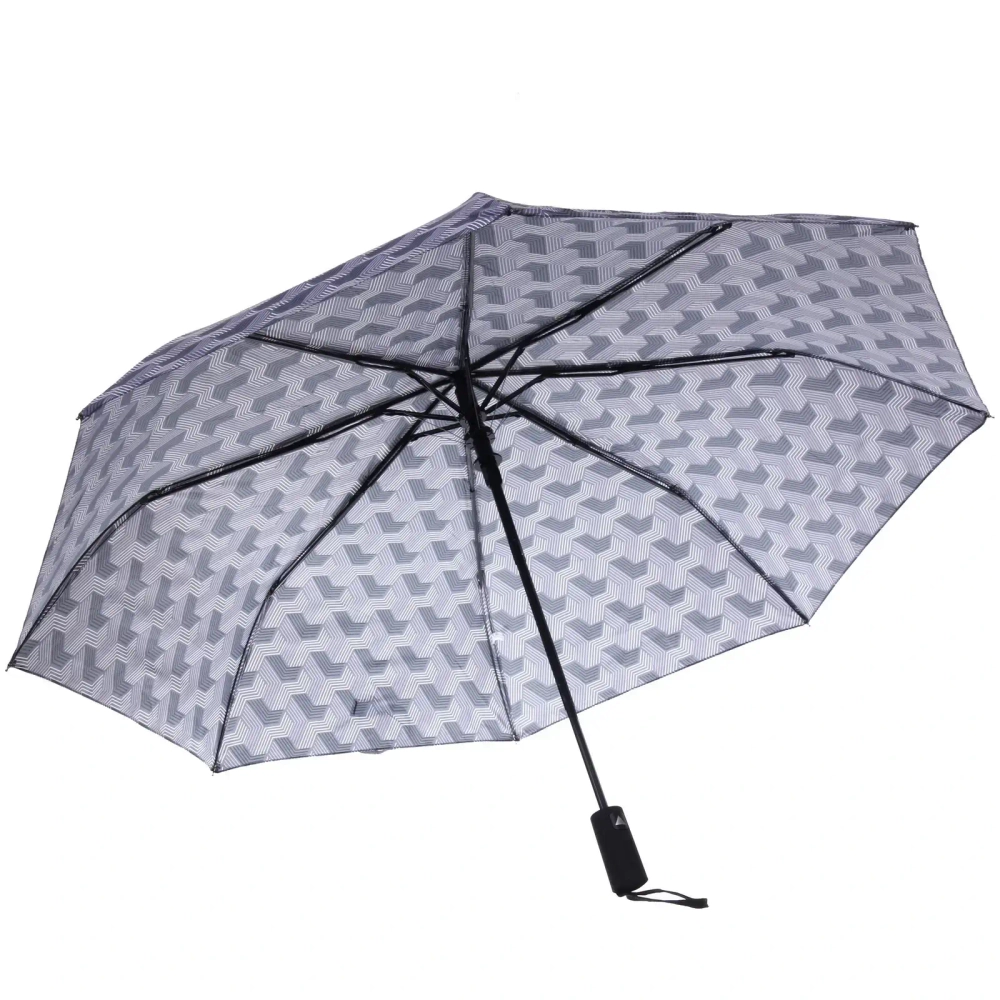 Зонт женский автомат «Витраж», микс 6 цветов, 8 спиц, d-100см, длина в слож. виде 30см