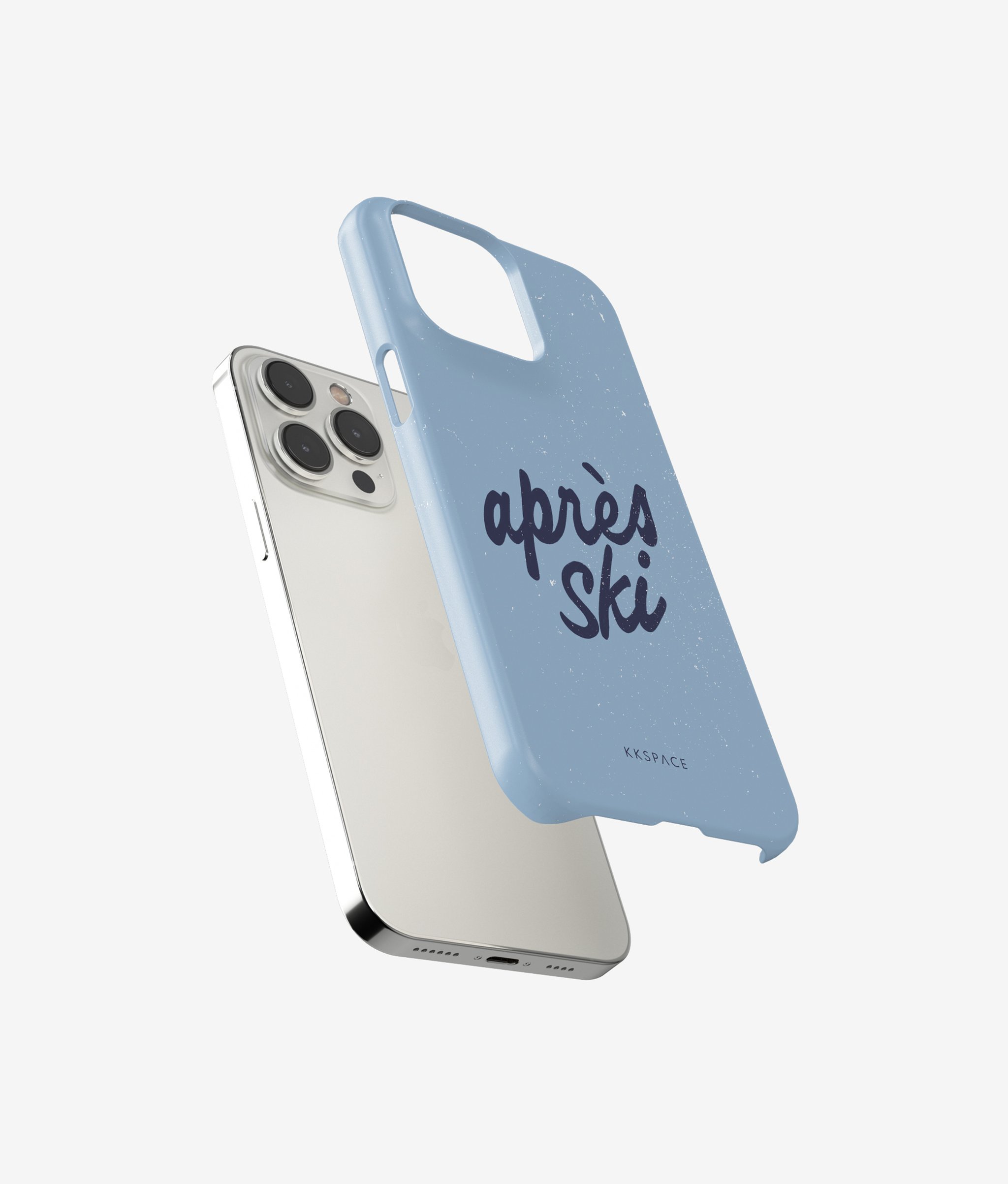 Чехол APRES SKI (голубой) для iPhone
