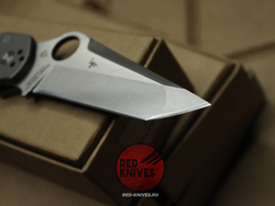 Нож Spyderco Paramilitary 2 TANTO Титан C81TI3 - шайбы + вогнутые спуски
